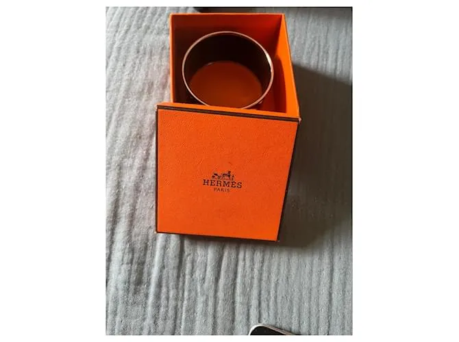 Hermès Esposas Blanco Gris antracita 