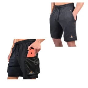 Short Cotton Bermuda Men's Shorts with Side Pockets