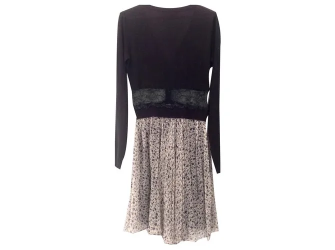 Twin Set Vestido Simona Barbieri - Conjunto Doble Azul marino 